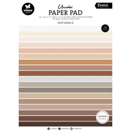 Studio Light - Paper Pad A4 - Naturels Tones