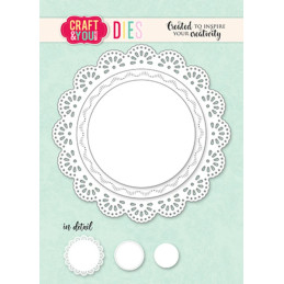 Craft & You - Doily - CW335