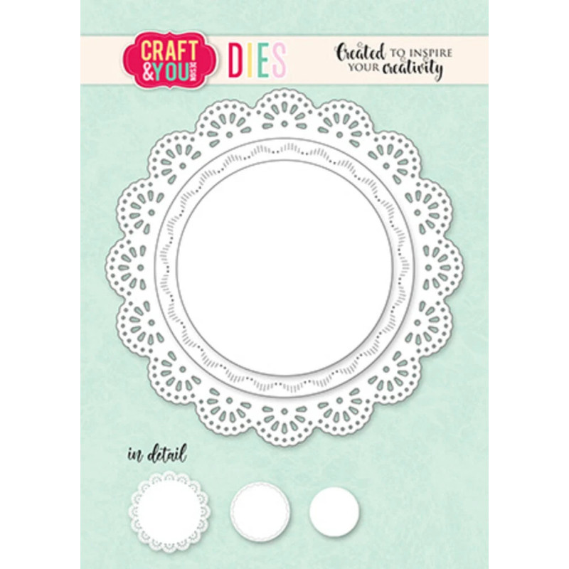 Craft & You - Doily - CW335