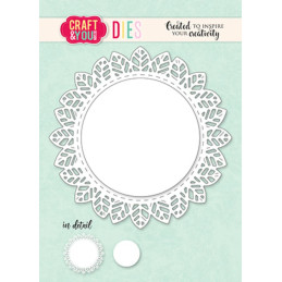 Craft & You - Doily Leaves - CW339