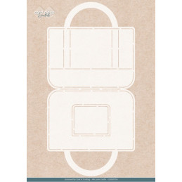 Card Deco Essentials - Stencil A4 - Tulip Handbag