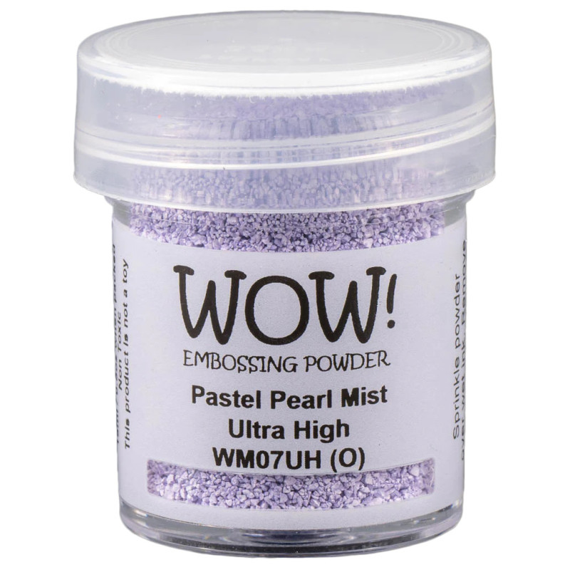 WOW! - Embossing Powder - Opaque Pastel Colours - Pastel Pearl Mist - Ultra High