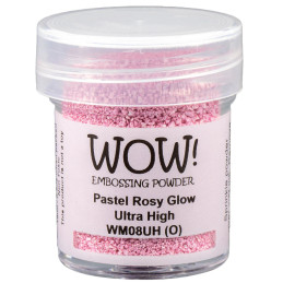 WOW! - Embossing Powder - Opaque Pastel Colours - Pastel Rosy Glow - Ultra High