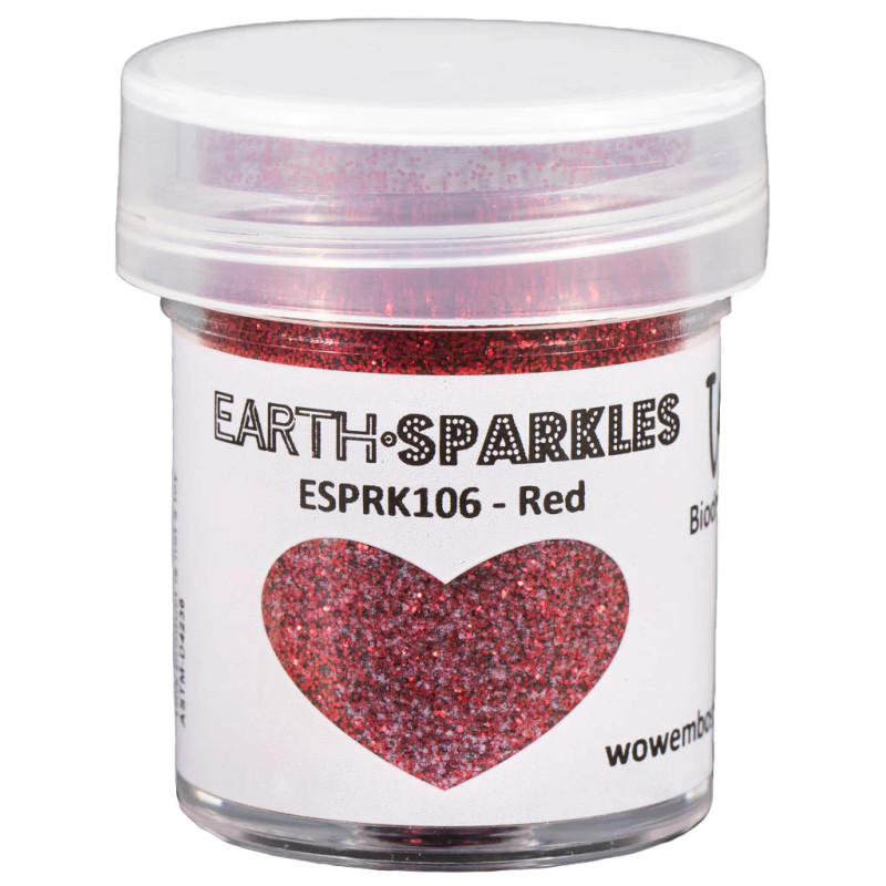 WOW! - Earth Sparkles - Glitter Red
