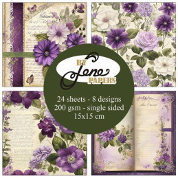 By Lene - Papirpakke 15x15 - Absolute Romance - BLP060