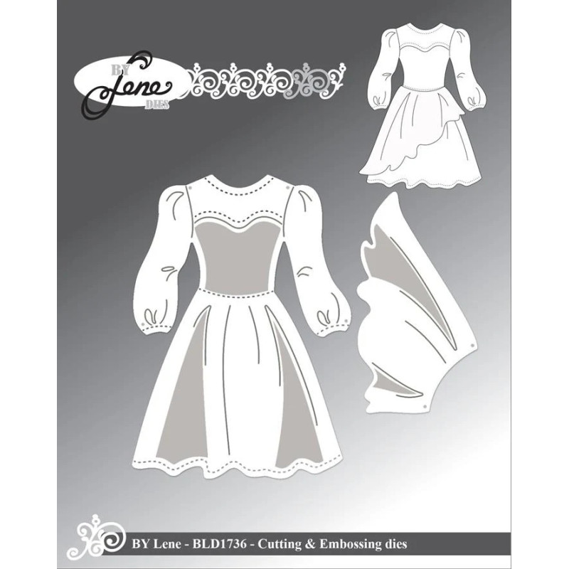 By Lene - Dress - BLD1736