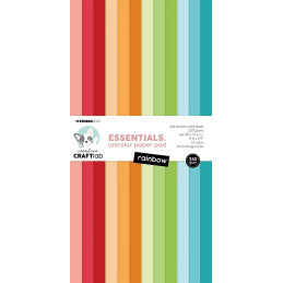 Studio Light - Paper Pad 15x30cm - Rainbow