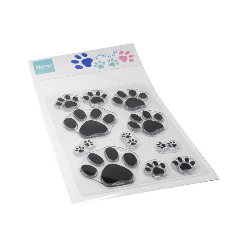Marianne Design - Clear Stamps - Paw Prints - CS1171