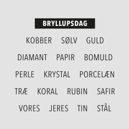 Design5 - Stempel - Bryllupsdag - D500209C