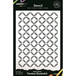 Arden Creative Studio - Stencil - Maker Series - Timeless Quatrefoil