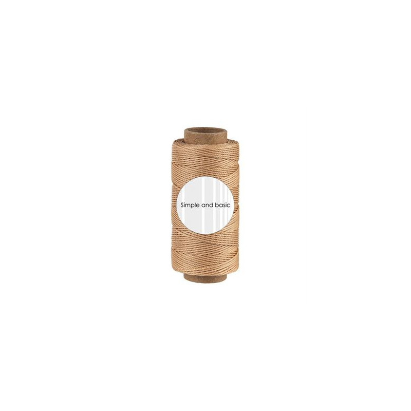 Simple And Basic - Polyester Thread - Salted Caramel