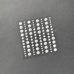Simple And Basic - Enamel Dots - Light Grey