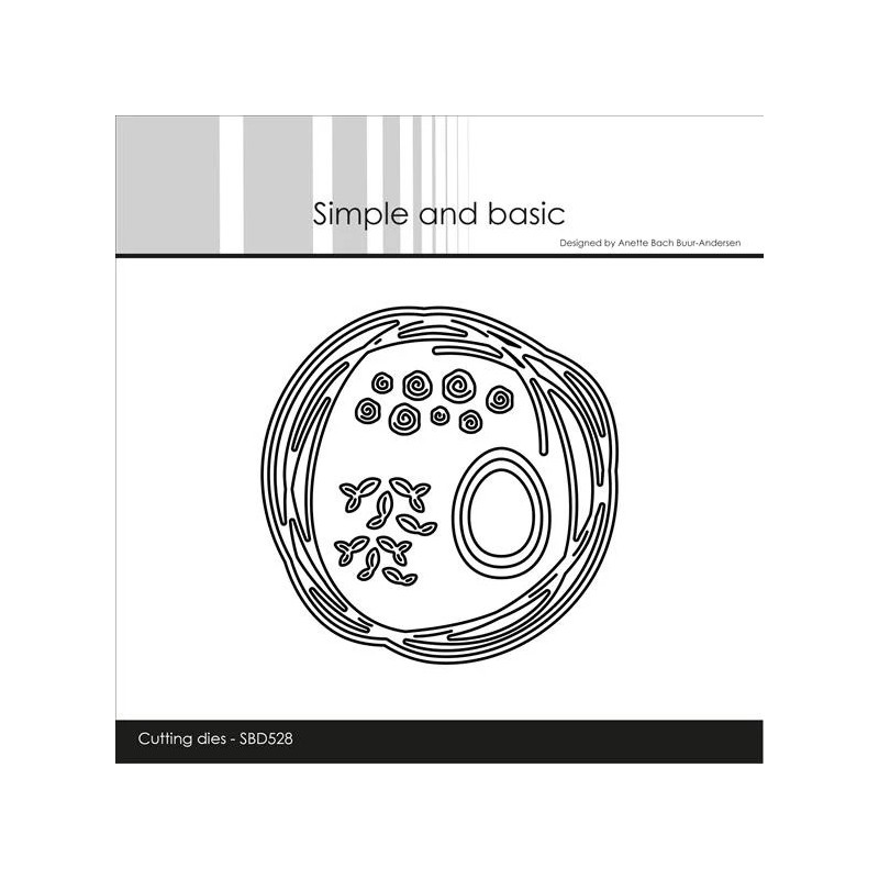 Simple And Basic - Scribbles Round - SBD528