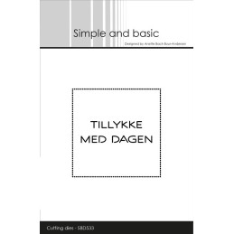 Simple And Basic - Tillykke Med Dagen - SBD533