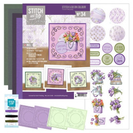 Stitch And Do - On Colour No. 34 - Tulip Dreams