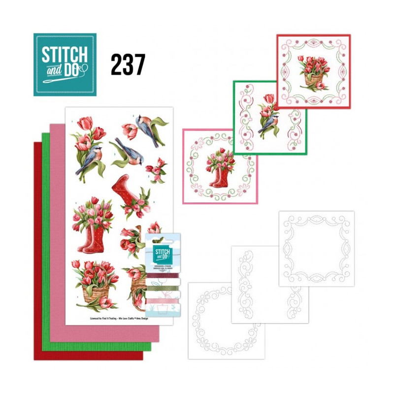 Stitch And Do 237 - Tulip Dreams