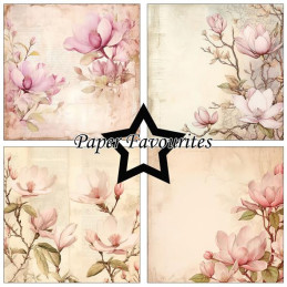 Paper Favourites - Papirpakke 15x15 - Pink Magnolia - PF530