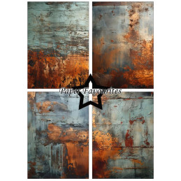 Paper Favourites - Papirpakke A5 - Rusty Copper - PFA169