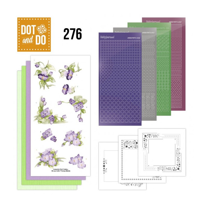 Dot And Do 276 - Purple Blossom