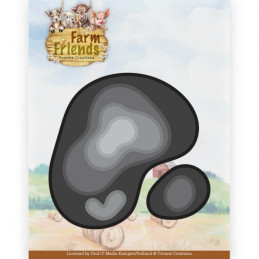Yvonne Creations - Farm Friends - Cow Spots - YCD10363