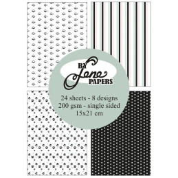 By Lene - Papirpakke A5 - Baby Panda - BLP261