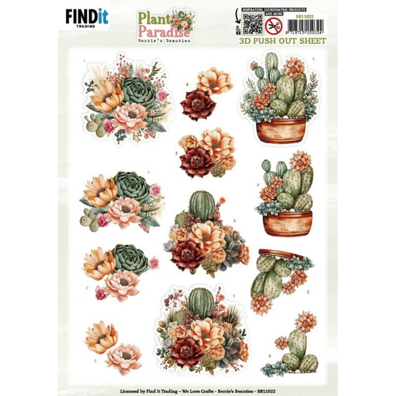 Pushout - Berries Beauties - Plant Paradise - Cactus Harmony - SB11022
