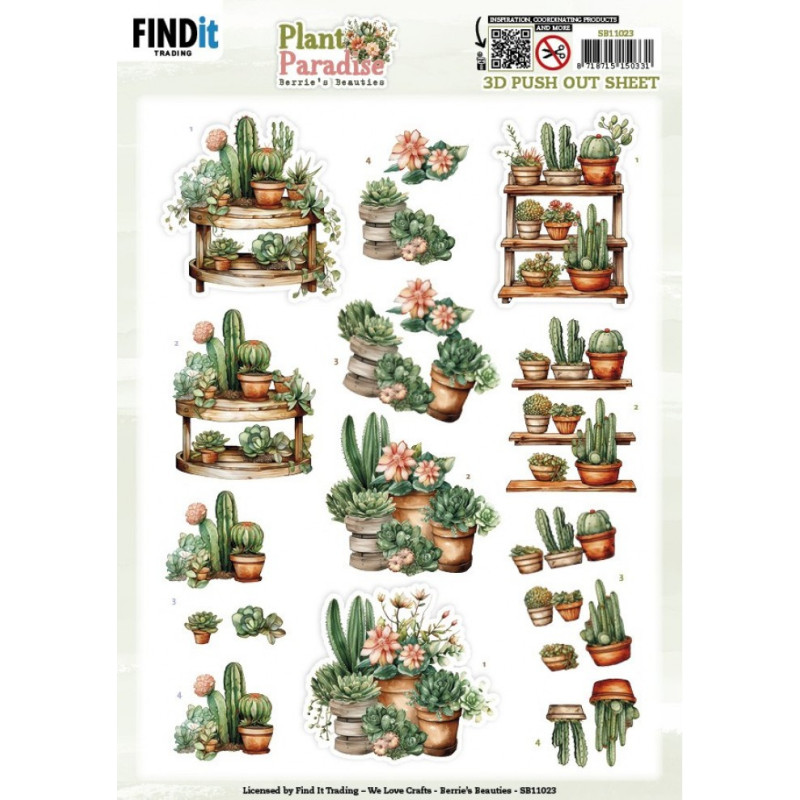 Pushout - Berries Beauties - Plant Paradise - Greenhouse Shelves - SB11023