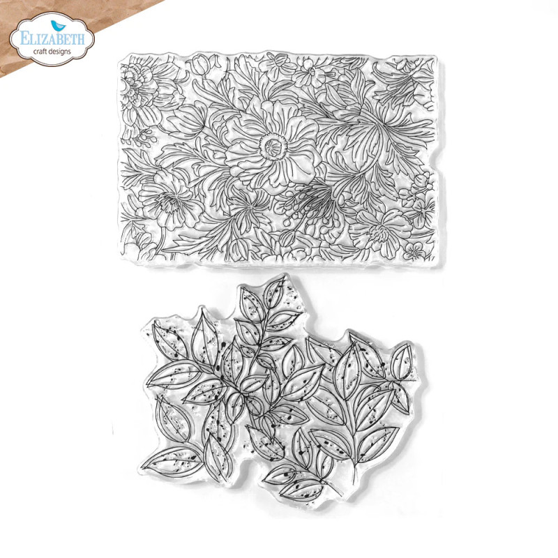 Elizabeth Craft Designs - Stamps - Everyday Elements - Large Nature