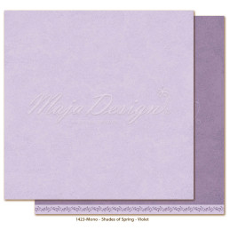 Maja Design - Monochromes - Spring - Violet - MONO-1423