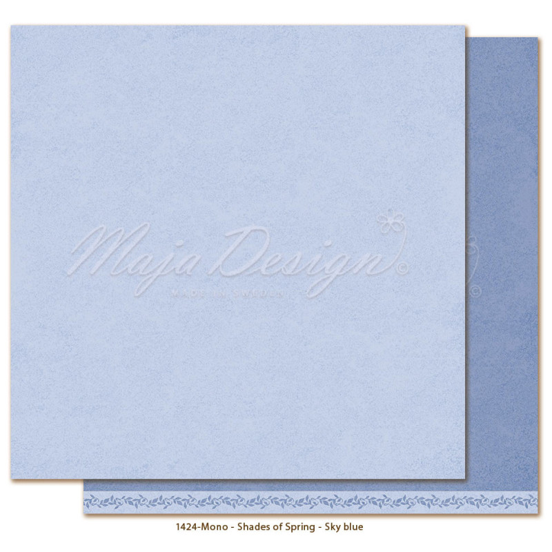 Maja Design - Monochromes - Spring - Sky Blue - MONO-1424
