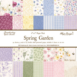 Maja Design - Papirpakke 15x15 - Spring Garden