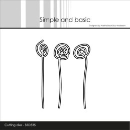 Simple And Basic - Funky Flowers 1 - SBD535