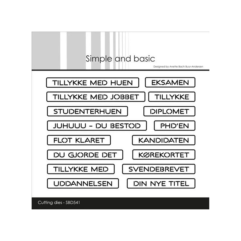 Simple And Basic - All-In-One Plate - Eksamen - SBD541