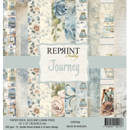 Reprint - Papirpakke 30x30 - Journey - CRP084