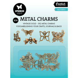 Studio Light - Metal Charms - Butterfly