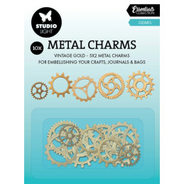 Studio Light - Metal Charms - Gears