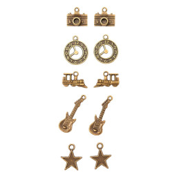 Studio Light - Metal Charms - Vintage