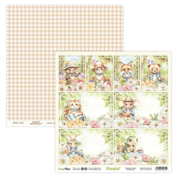 ScrapBoys - Papirblok 15x15 - Picnic!