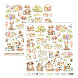 ScrapBoys - Papirblok 30x30 - Picnic!
