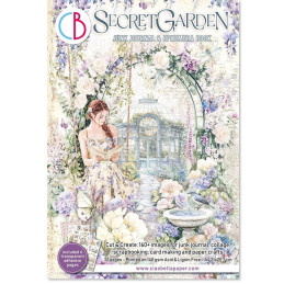 Ciao Bella - Junk Journal Ephemera Book A4 - Secret Garden
