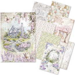 Ciao Bella - Rice Paper Mixed A5 - Secret Garden