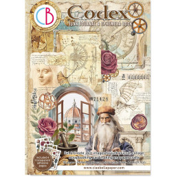 Ciao Bella - Junk Journal Ephemera Book A4 - Codex