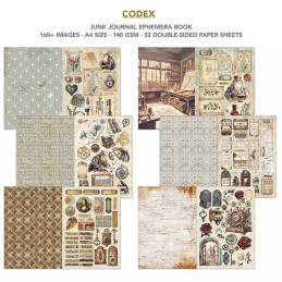 Ciao Bella - Junk Journal Ephemera Book A4 - Codex