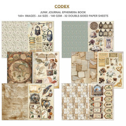 Ciao Bella - Junk Journal Ephemera Book A4 - Codex
