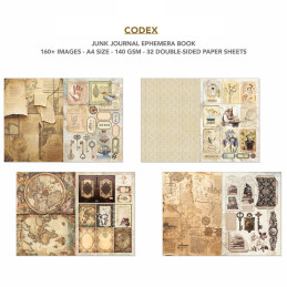 Ciao Bella - Junk Journal Ephemera Book A4 - Codex