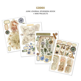 Ciao Bella - Junk Journal Ephemera Book A4 - Codex