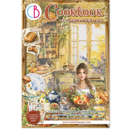 Ciao Bella - Junk Journal Ephemera Book A4 - Cookbook