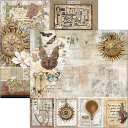 Ciao Bella - Papirpakke 8x8 - Cabinet Of Curiosities