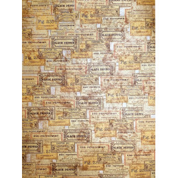 Ciao Bella - Papirpakke A4 - Deluxe Paper Pearl Copper - Cabinet Of Curiosities