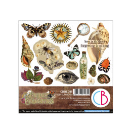 Ciao Bella - Papirpakke 6x6 - Fussy Cut - Cabinet Of Curiosities